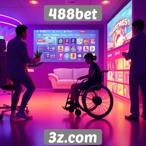 Acessibilidade e interface do usuário no 488bet